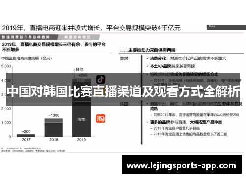中国对韩国比赛直播渠道及观看方式全解析